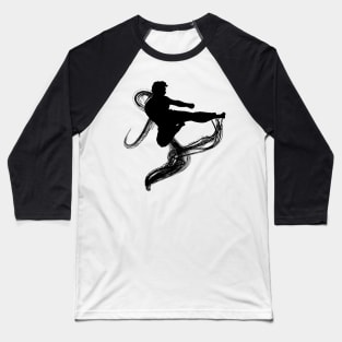 Karateka shadow Baseball T-Shirt